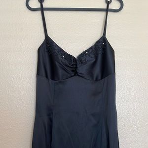 Rampage Full Length Satin Dress